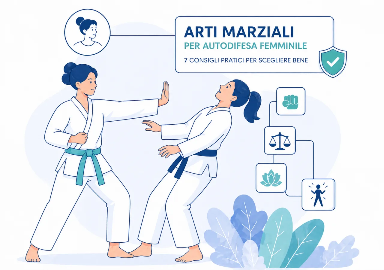 Lezione di autodifesa femminile con tecniche pratiche e consigli per scegliere il corso